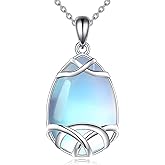 Vadmans Mustard Seed Necklace Sterling Silver Celtic Infinity Pendant Faith Jewelry Religious Gifts for Women Men