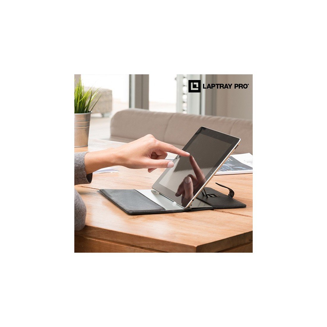 Hasëndad ig106258 Bracket for Tablet with Case Laptray Stand