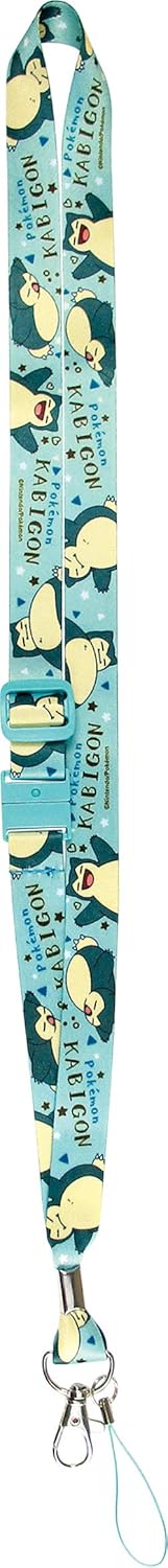 Amazon Co Jp ティーズファクトリー ネックストラップ ポケットモンスター カビゴン 0 1 1 8 90cm ホーム キッチン