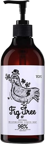 YOPE Liquid Hand Wash Moisturising Fig Tree 500 ml Vegan Regenerating view 1