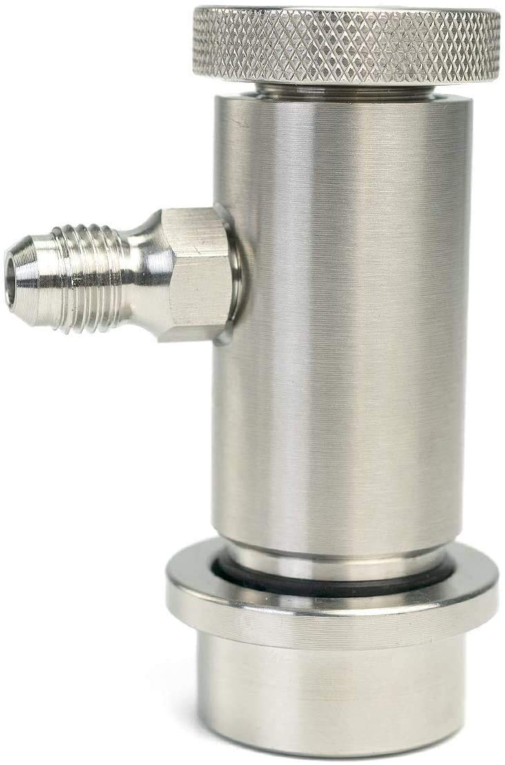 Stainless Steel Ball Lock Disconnect with Flow Control for Cornelius Kegs