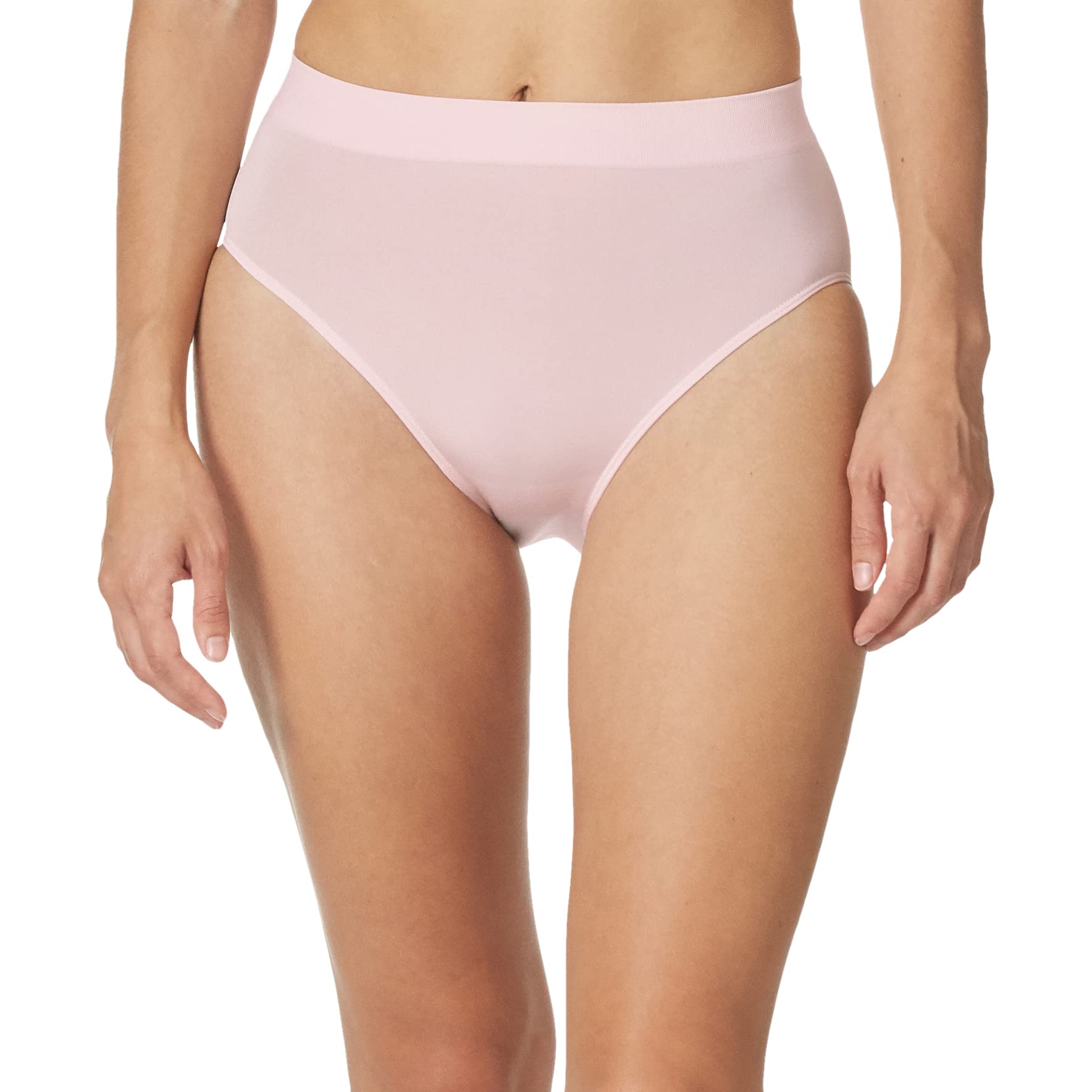 Photo 1 of Wacoal womens B-smooth High-cut Panty Briefs, Chalk Pink, XX-Large US