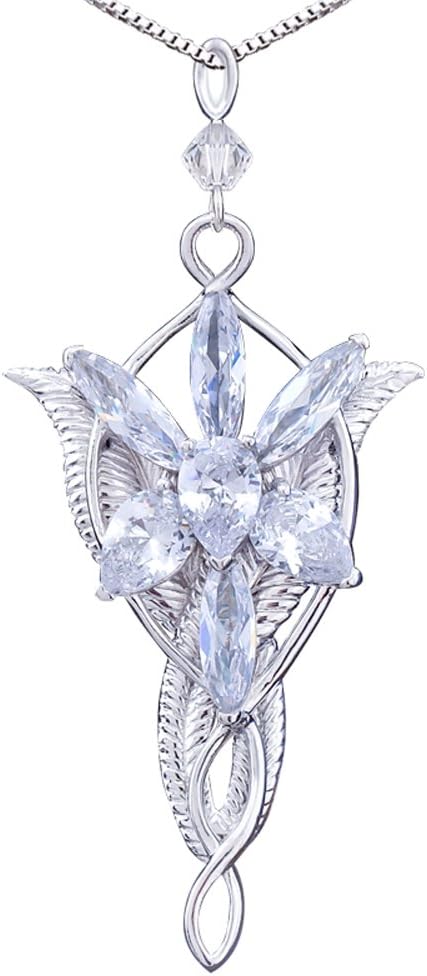The Lord Fashion Jewelry Arwen Evenstar Twilight Star Pendant Necklace by Magicbean