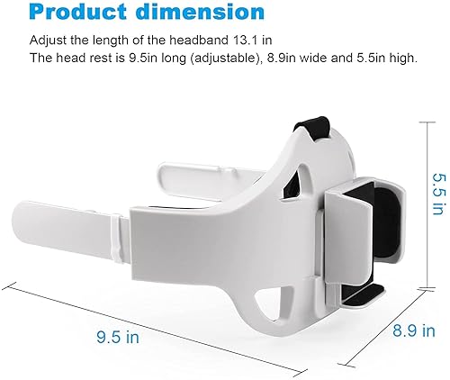 Oculus Quest Accessories Head Strap, Replacement for Elite Strap