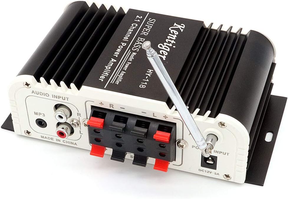 DollaTek Kentiger HY-118 2.1 Channel Bluetooth Output Subwoofer TF\USBFM Audio Power Amplifier Stereo Amplificador Super Bass Dac - Image 4