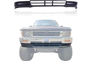 CarPartsDepot Front Bumper Valance Black Fit For 1992 1993 1994 1995 Toyota Pickup 4WD TO1095105 5391135905