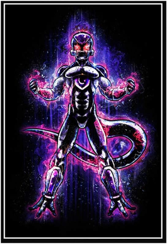 YGYT Home Decor Blacklight Dragon Ball Japan Anime Goku Modular Pictures Painting Nordic Prints Canvas Poster for Bedroom Wall Art No Frame