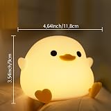 YuanDian Dodo Duck LED Night Light Rechargeable Touch Sensor Silcone Lamp view 6