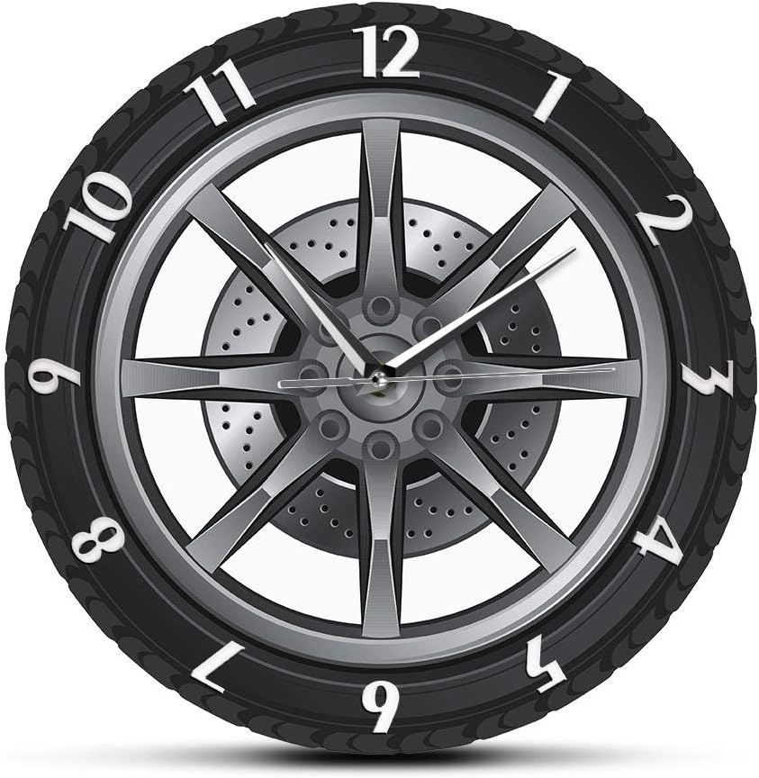 Wanduhr Custom Your Garage Name Car Service Repair Garage Acrylic Wall