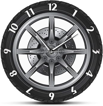 Wanduhr Custom Your Garage Name Car Service Repair Garage Acrylic Wall