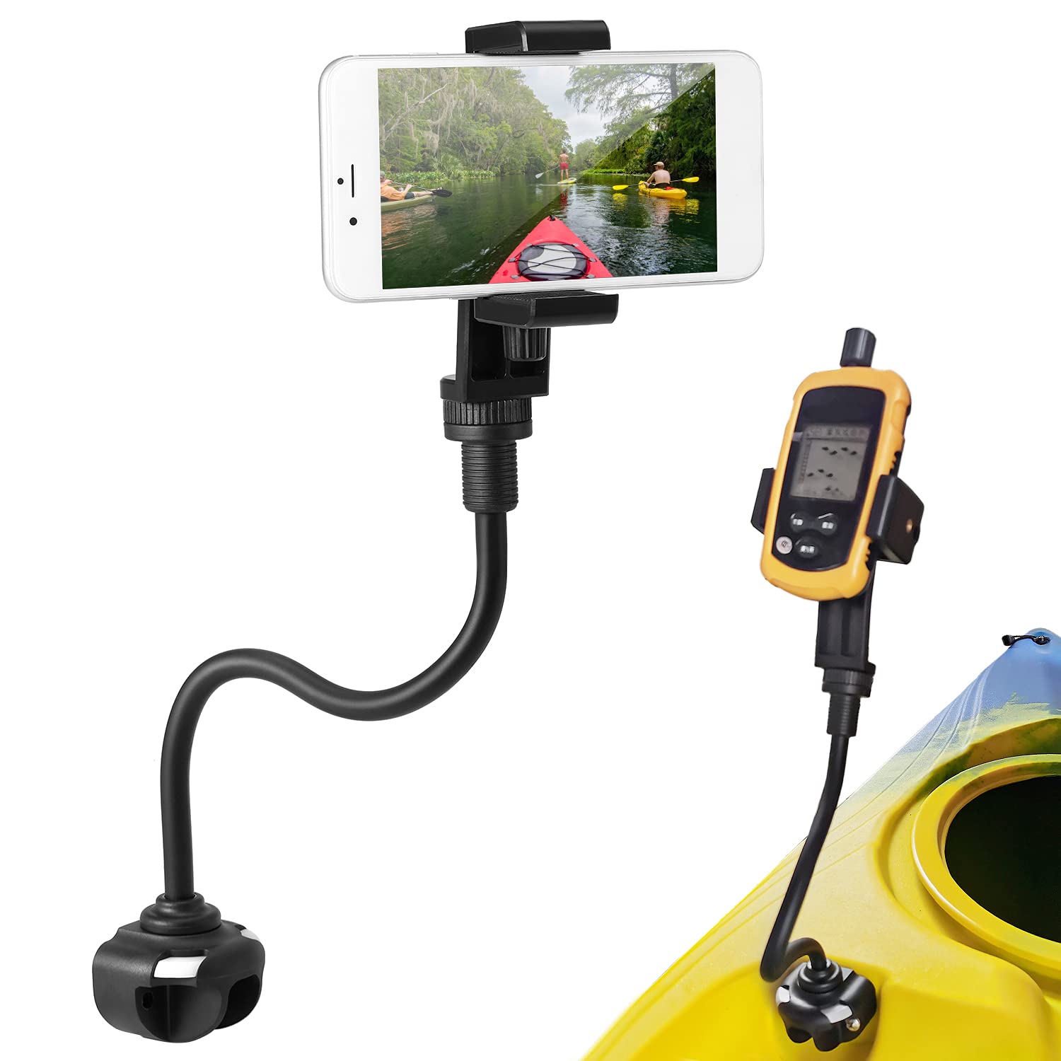 Kayak Phone Mount Universal Boat Bracket Canoe Camera Mount Holder with