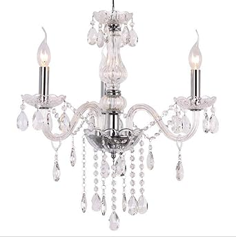 contemporary glass chandelier
