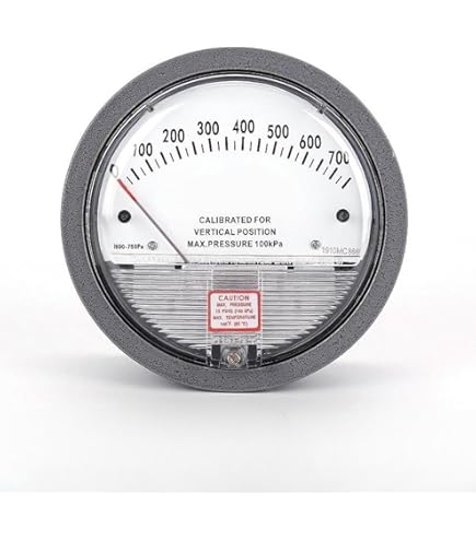 Manómetro, Medidor de presión de aire profesional, Probador de presión de gas de manómetro