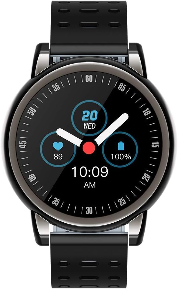 Applicable to Android and IOS Bluetooth Smart Bracelet 2019 version IP68 waterproof: Equipped with heart rate monitor,Activity tracker,Calorie ...