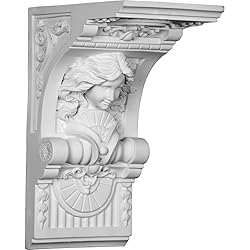Ekena Millwork COR08X06X12HE Corbel, White