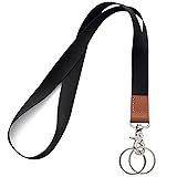 XCHIN Lanyard, Lanyards for Keys, Black Keychain