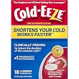 Cold-Eeze Cold Remedy Lozenges, Strawberries & Cream, 18 Count