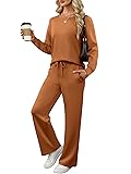 ANRABESS Women's 2 Piece Lounge Sets Casual Travel