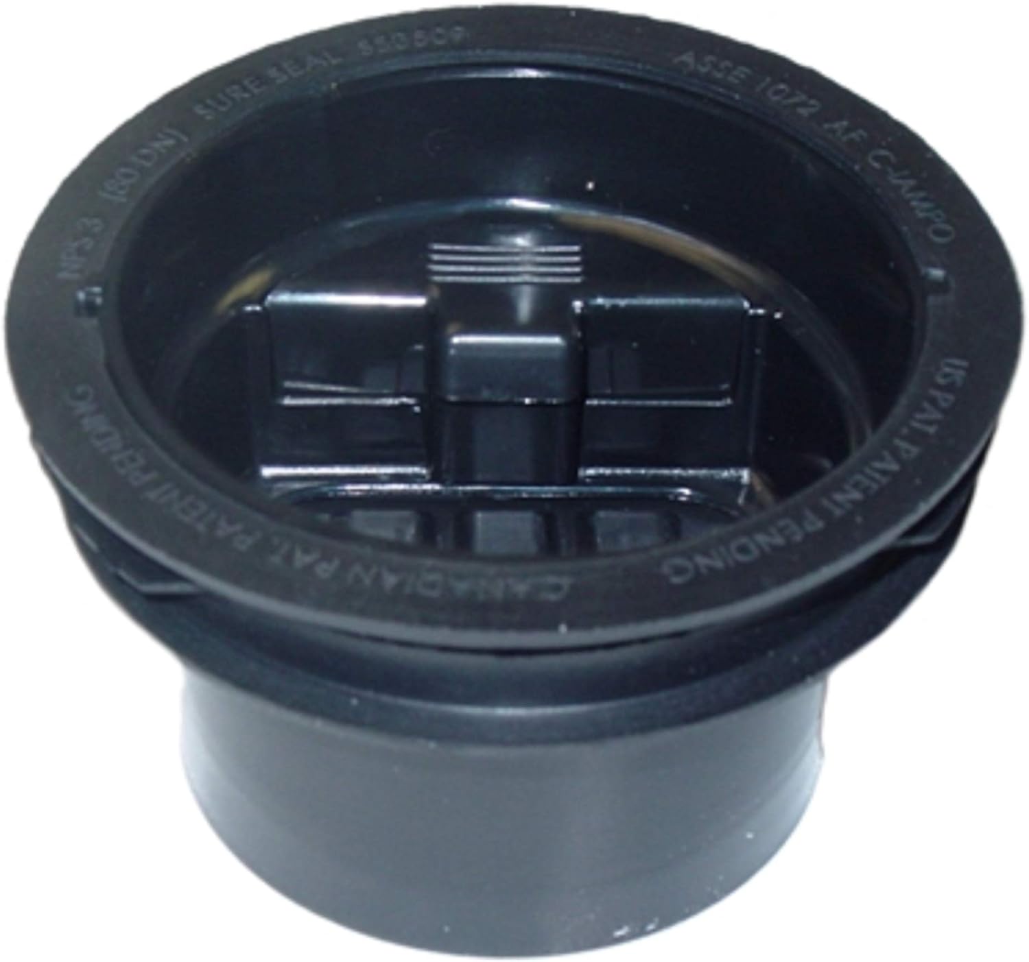 Sureseal Ss3509 3 5 Inch Floor Drain Trap Sealer Black 1 Pack