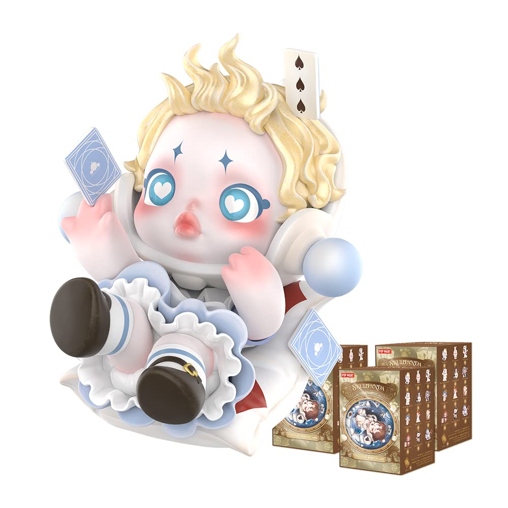 POP MART SKULLPANDA Everyday Wonderland Series 3Boxes 2.5 inches Articulated Character Premium Design gifts for women Fan-Favorite blind box Collectible Toy Art Toy Action Figure