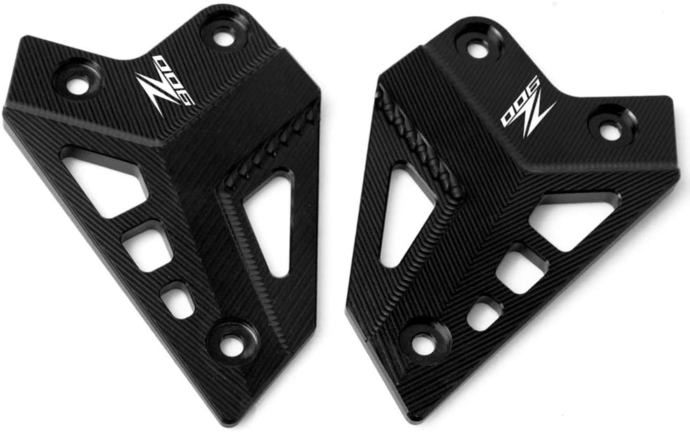 Kawasaki Z900 2017-2023 Heel Guard Motorcycle Pedal Protection for Kawasaki Z900 2017 2018 2019 2020 2021 2022 2023 -Black