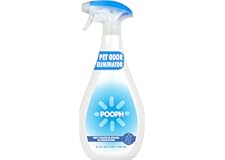 Pooph Pet Odor Eliminator, 32oz Spray - Dismantles Odors on a Molecular Basis, Dogs, Cats, Freshener, Urine, Poop, Pee, Deodo