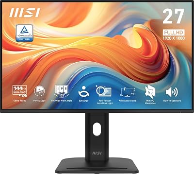 Pro Mp275pg E14 27 Zoll Fhd 1920x1080 Ips 144hz 1ms Hdr Lautsprecher Hdmi 2.0 Dp (9s6-3pe49M-001)