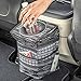 High Road StashAway Console Car Trash Can with Lid