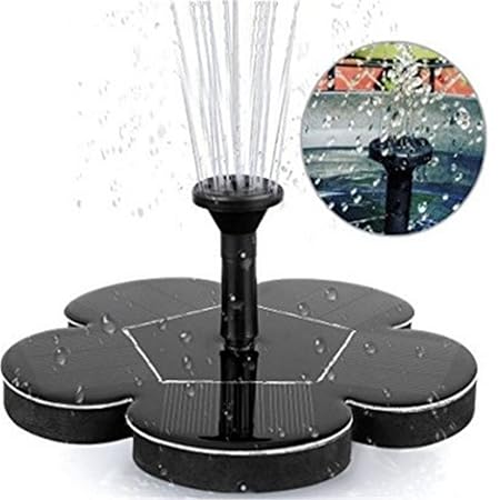 eginvic Solar Brunnenpumpe Schwimm Panel Pool Solar Garten Angetrieben Wasserdichte Wasserpumpe Brunnen Tauchpumpe Teich Bewä