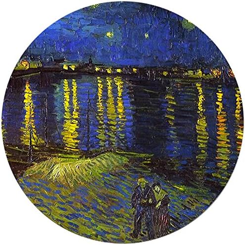 Expanding Stand and Grip with Separate Mounts for Mount Holder Sockets for iPhone iPad Samsung Nintendo Switch and All Other Smart Phones and Tablets - Starry Night over the Rhone by Van Gogh