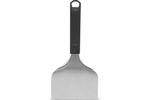 Napoleon® BBQ Accessory - GATL016 - Griddle Scraper, Stainless Steel Blade, 30-Degree Edge, Slip Resistant Grip, Loop for Han