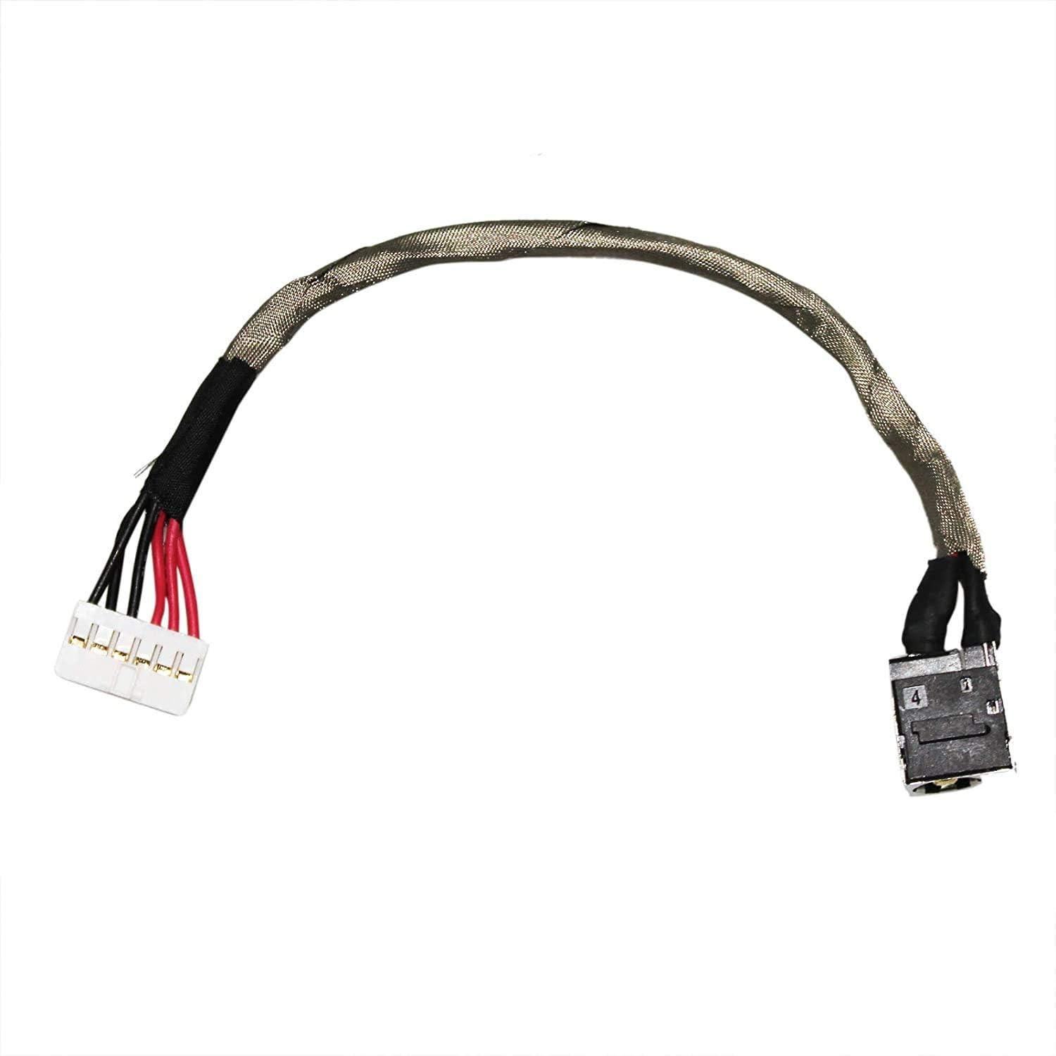 ZAHARA Dc Power Jack Cable charging port plug for MSI 6QF Apache Pro MS1794 MS1791 MS16J31