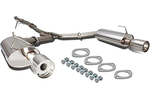 DNA MOTORING CBE-NM04V6-D Cat Back Exhaust System [Compatible with 04-08 Nissan Maxima]