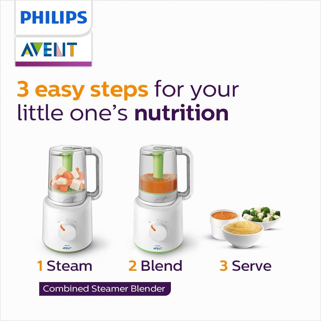 avent baby food steamer blender