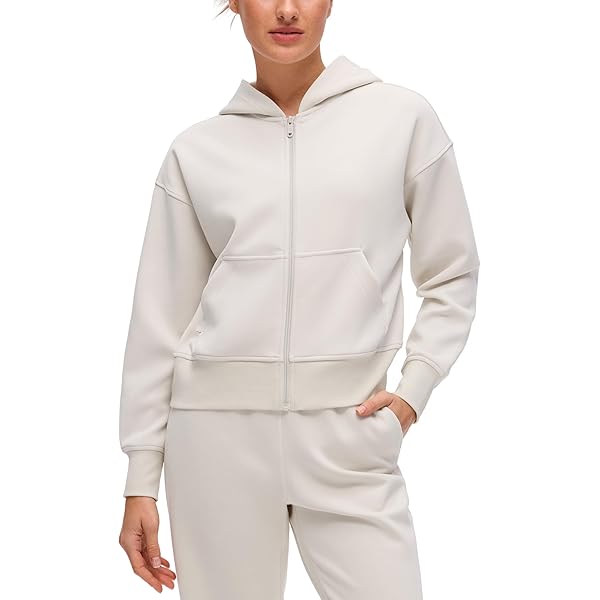 Sudadera Con Cremallera Sudadera Glamaker Mujer Forro Polar - Cremallera Media, Manga Larga, Ajuste Holgado Ropa Cómoda Invierno