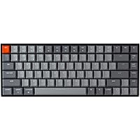 Keychron K2 75% Layout Bluetooth Mechanical Keyboard with Gateron G Pro Red Switch/White LED Backlit/Anti Ghosting/N-Key Roll