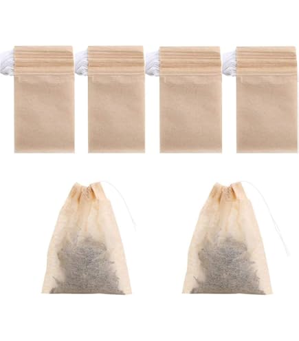 Tea Accessories Tea Bags For Loose Leaf Tea Cotton100% Empty