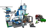 LEGO City Police Station 60316 with Helicopter Patrol Vehicle Bin Lorry Kit view 4
