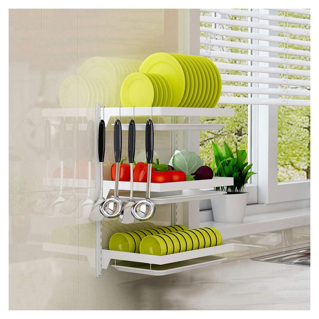 Wall Mounted Stainless Steel Dish Rack Amazon Tier Wall Mounted - Main Image