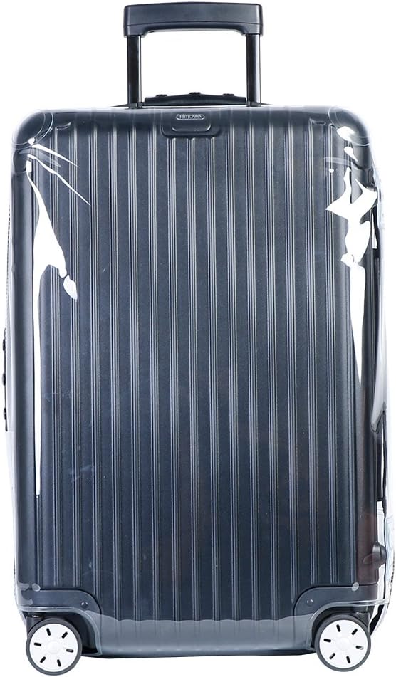 Luggage Cover Protector Clear PVC with Black Zipper for RIMOWA Salsa