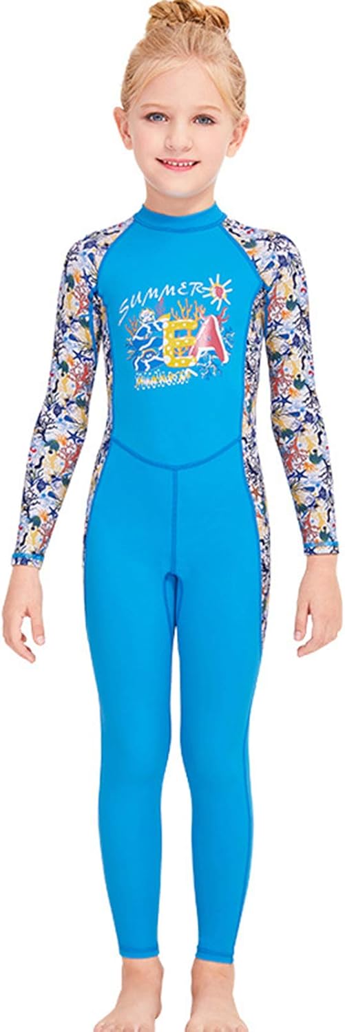 Zeraty Toddler Wetsuit Full Body Wet Suits Nylon Swimming Suit UV