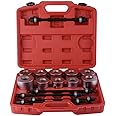 WINTOOLS 27 Pcs Universal Press & Pull Sleeve Kit Bush Bearing Removal Insertion Tool Set