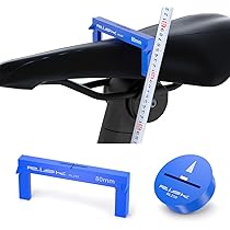 AZURAOKEY Bike Seat Calibrator Bike Tool, Bicycle