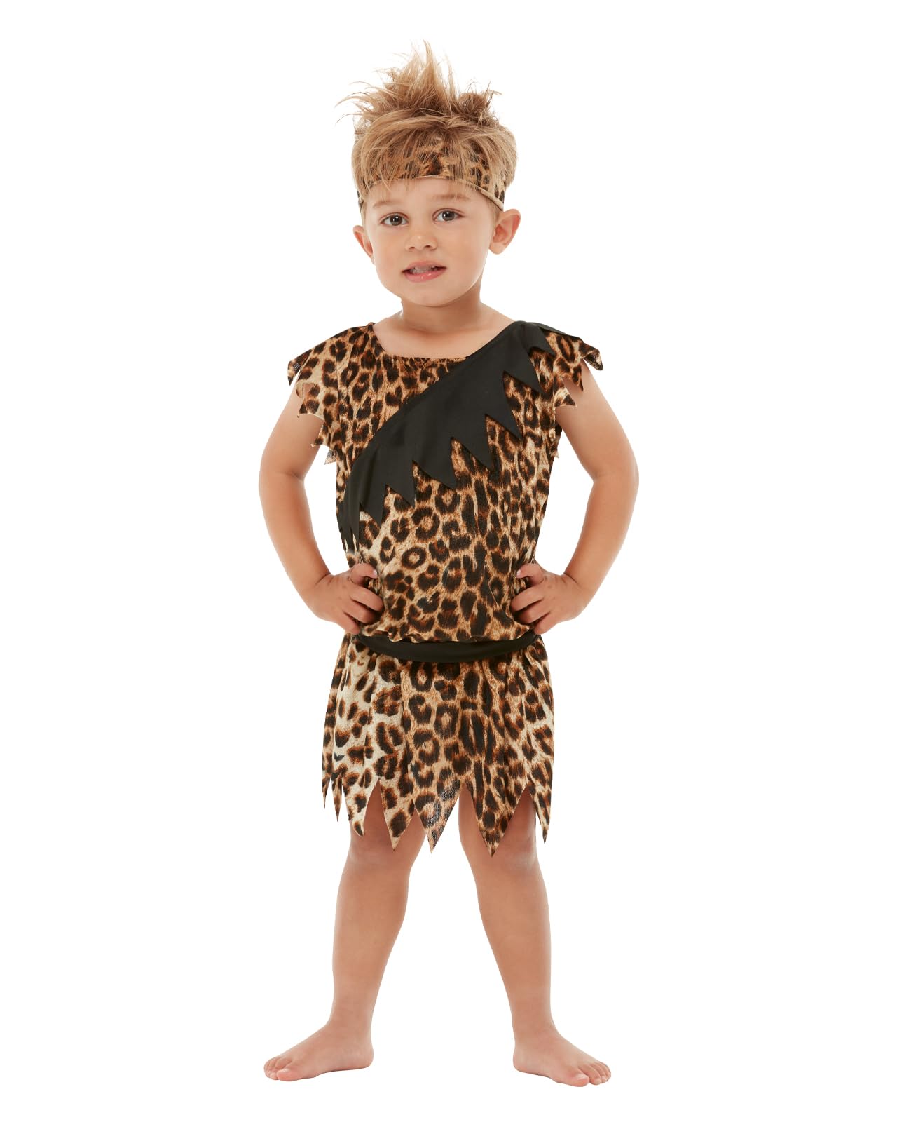 Funidelia | Caveman Costumes for boys and girls size 3-4 years Caveman, Stone Age, Caveman, Prehistoric - Color: Brown, costume accessory - Fun costumes for your parties