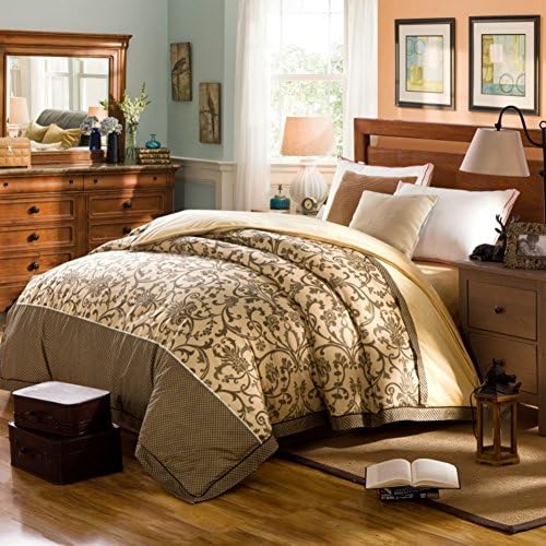 Quilt cover,Quilt cover Keep warm [single or double] [cotton] Single [velvet] Thicken-D 220x240cm(87x94inch)