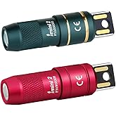 OLIGHT IMINI 2 EDC Keychain Flashlight 50 Lumens Rechargeable LED Keyring Lights with Built-in Battery Ideal