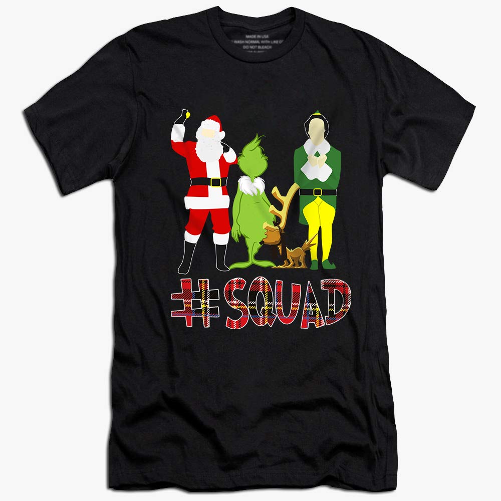 grinch plaid shirt