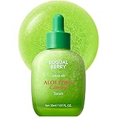 EQQUALBERRY Aloe PDRN Calming Smoothie Serum – Soothing Korean Skin Care for Sensitive Skin, Cica & Aloe for Repair, Hydrating & Radiant Glow, Non-Comedogenic (1.01oz / 30ml)