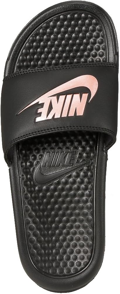 claquette nike rose gold