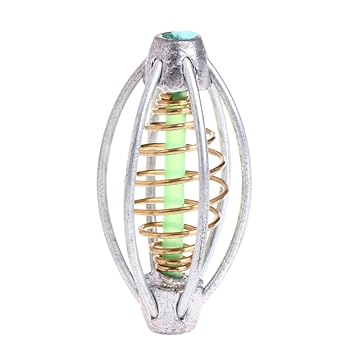 Lergo 6 Wire Method Carp Fishing Feeder Swim Feeders Spring Lead